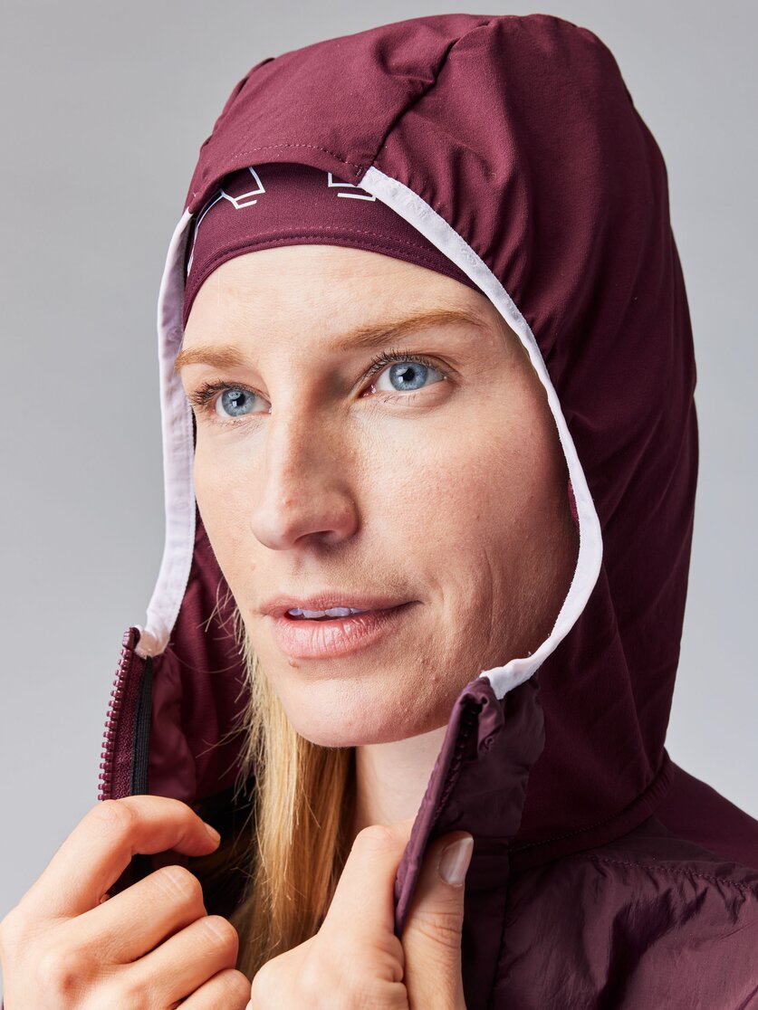 Martini Sportswear - HILLCLIMB Hybrid Jacket G-Loft® W  - Hybridjacken in mosstone - Detail 5 - Damen