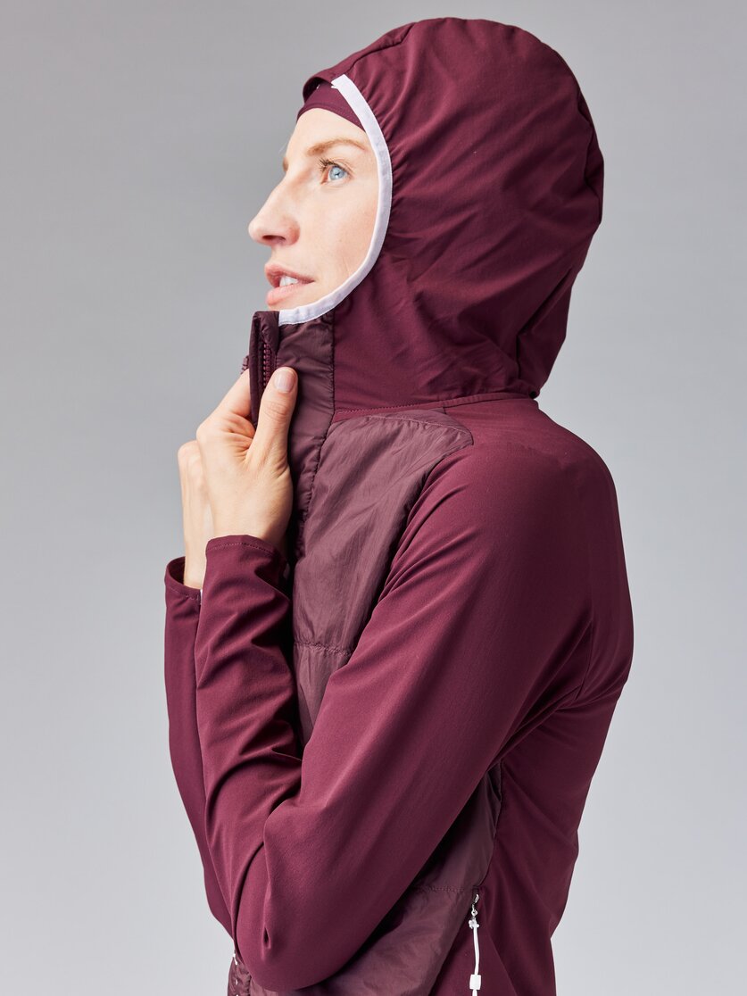Martini Sportswear - HILLCLIMB Hybrid Jacket G-Loft® W  - Hybridjacken in mosstone - Detail 7 - Damen