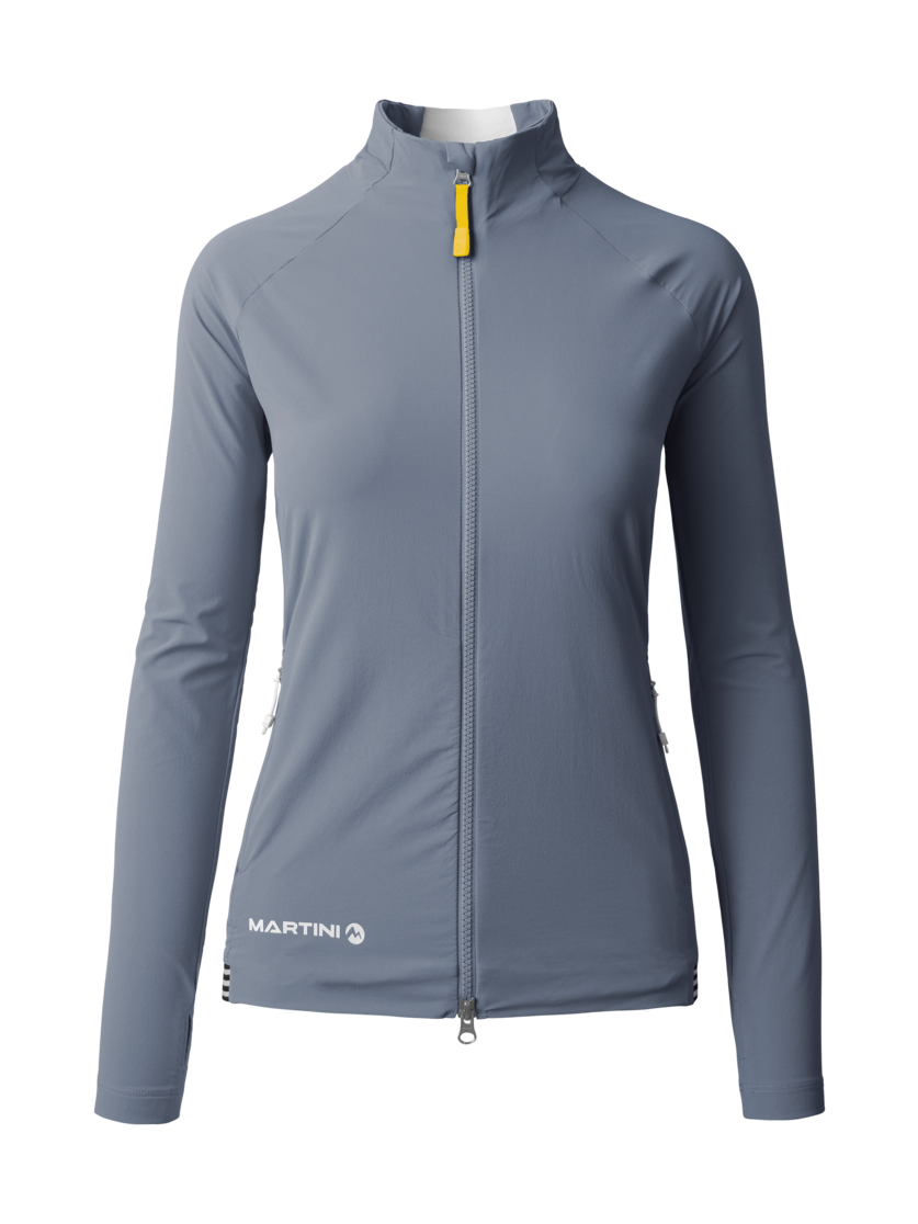 Martini Sportswear - SUNRISE Midlayer Jacket W - Strati intermedi in moon - vista frontale - Donna