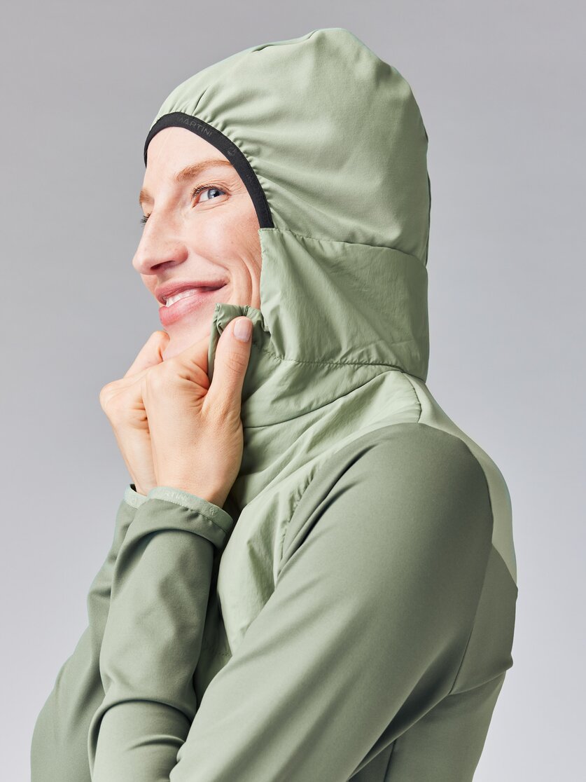 Martini Sportswear - ALPMATE Hybrid Jacket G-Loft® W - Hybridjacken in tendril-mosstone - Detail 3 - Damen
