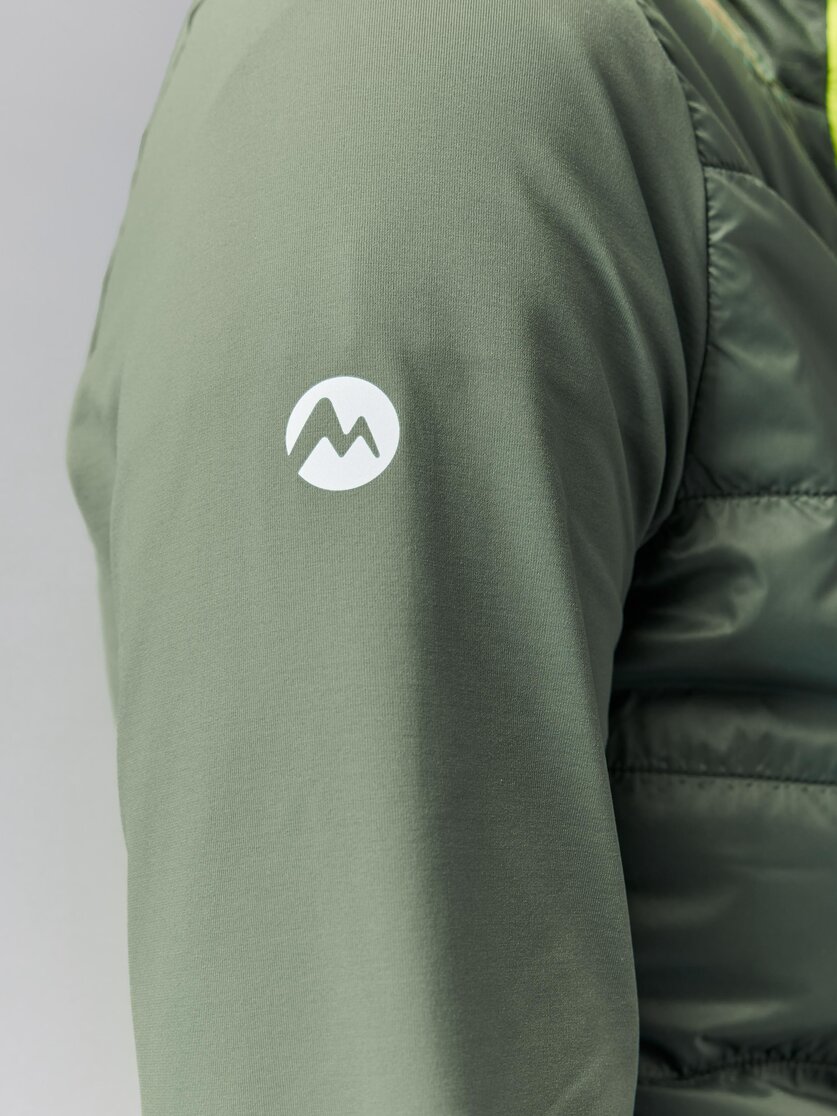 Martini Sportswear - ALPMATE Hybrid Jacket Primaloft® Gold W - Hybridjacken in mosstone-greenery - Detail 4 - Damen