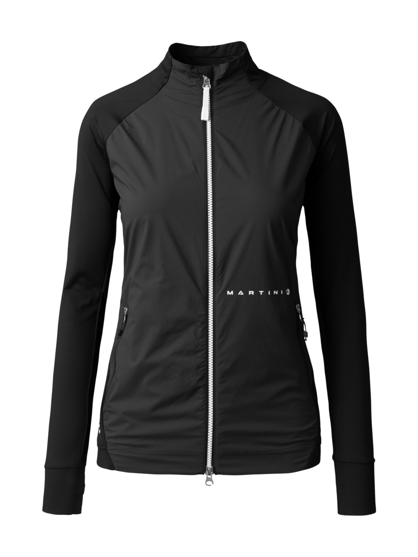 Martini Sportswear - TREKTECH Hybrid Jacket W - Giacche ibride in black - vista frontale - Donna