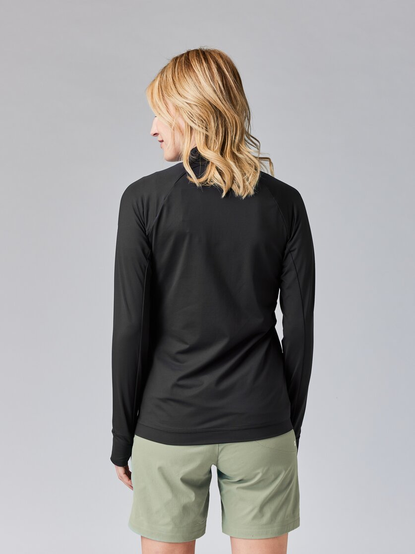 Martini Sportswear - TREKTECH Hybrid Jacket W - Giacche ibride in mosstone - vista laterale modello - Donna