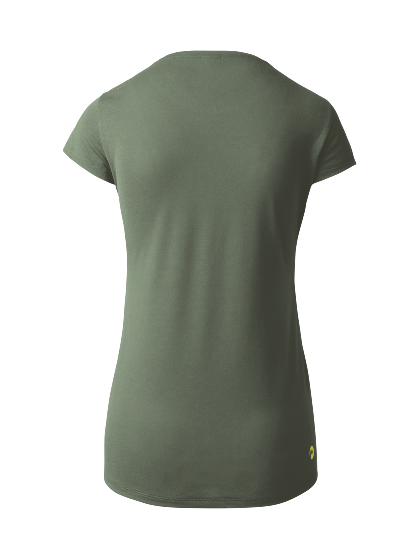 Martini Sportswear - HIGHVENTURE Shirt W - T-Shirts in mosstone - vista posteriore - Donna
