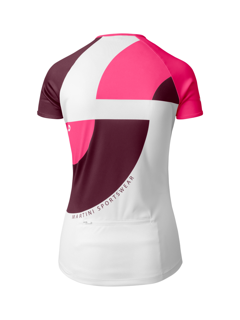Martini Sportswear - SUNRISE Halfzip Shirt W - T-Shirts in blush-fairy tale - rear view - Women