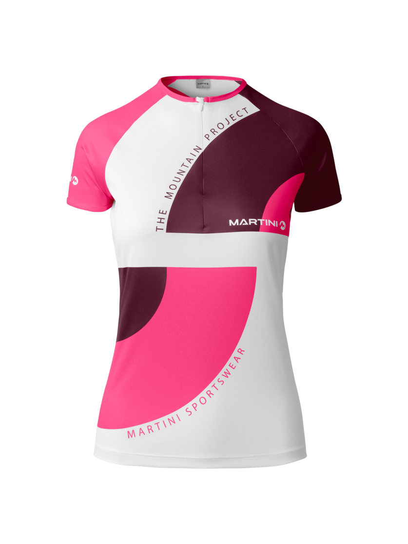 Martini Sportswear - SUNRISE Halfzip Shirt W - T-Shirts in blush-fairy tale - front view - Women