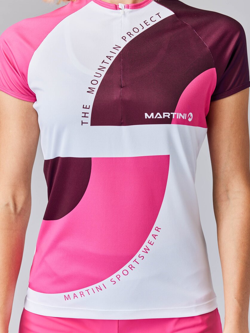 Martini Sportswear - SUNRISE Halfzip Shirt W - T-Shirts in solar-poseidon - Detail 3 - Women