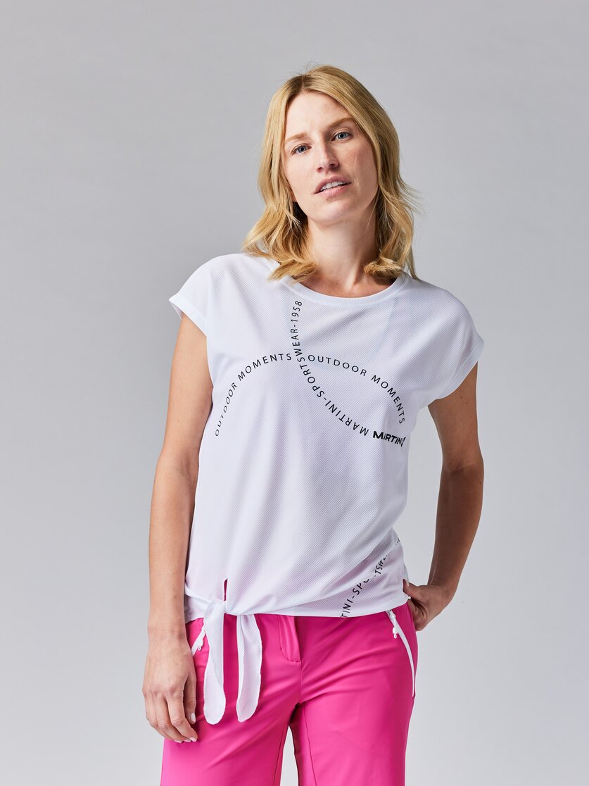 Martini Sportswear - FIRSTLIGHT Shirt Straight W - T-Shirts in greenery - Vorderansicht Model - Damen