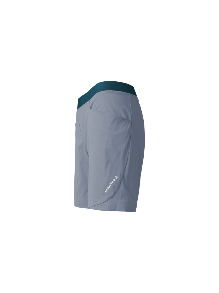 Martini Sportswear - ALPMATE Shorts Dynamic W - Shorts in moon - vista laterale - Donna