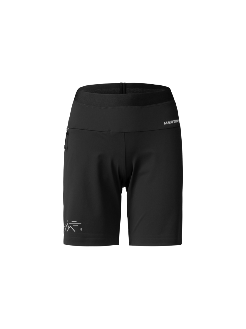 Martini Sportswear - TREKTECH Shorts W - Shorts in black - vista frontale - Donna