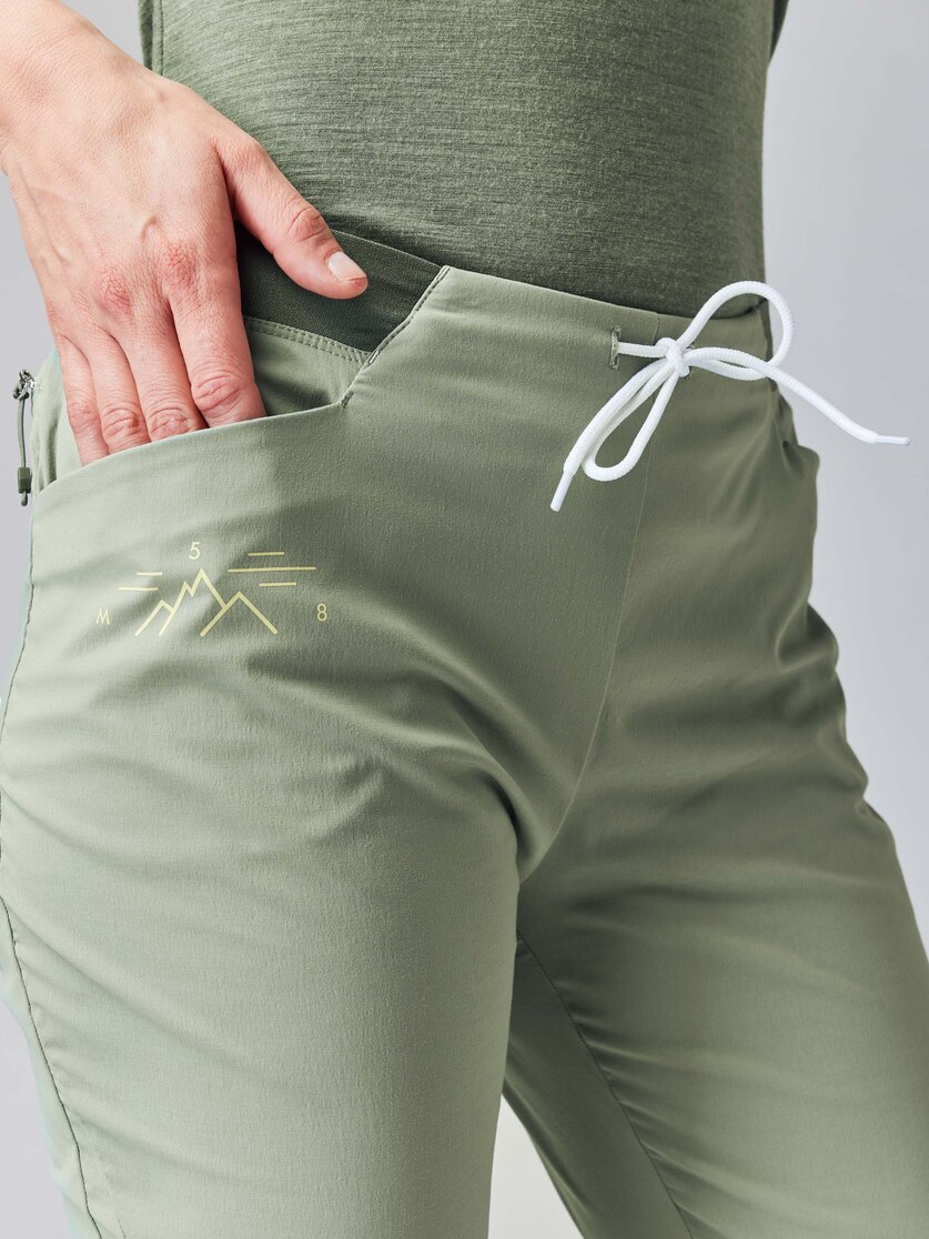 Martini Sportswear - ALPMATE Pants W - Long pants in tendril - Detail 2 - Women