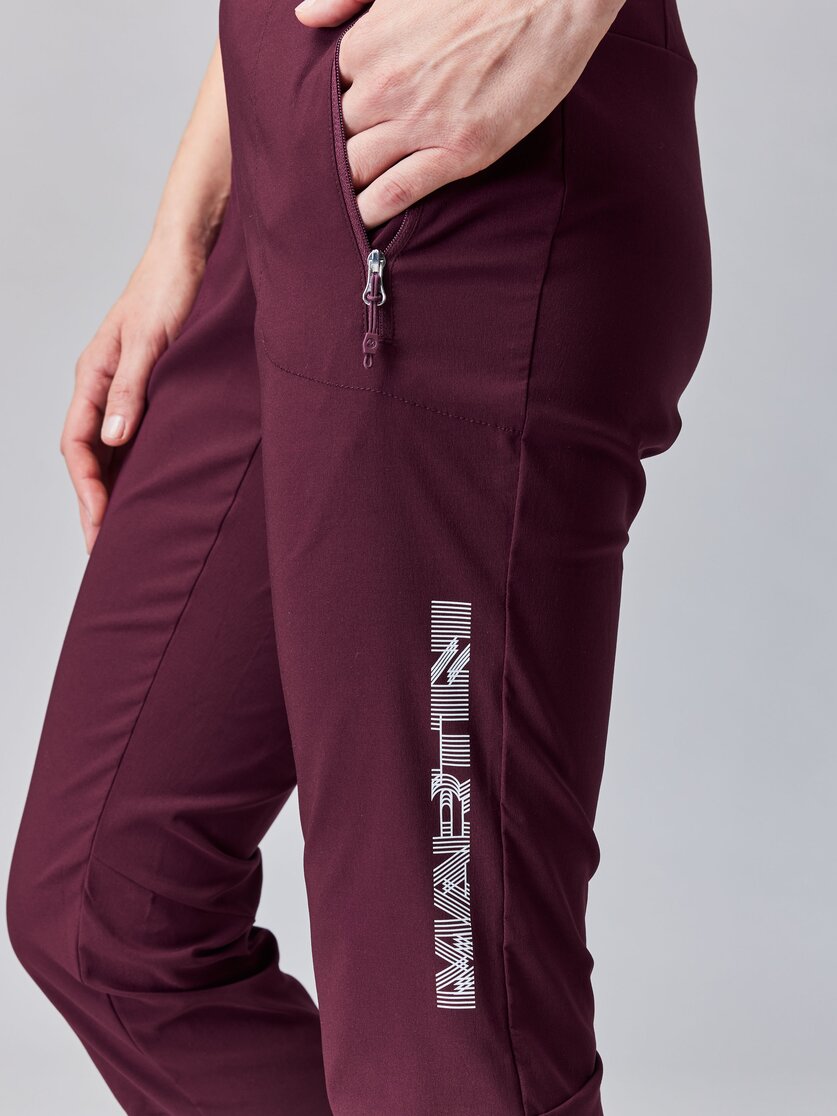 Martini Sportswear - HILLCLIMB Pants W - Lange Hosen in mosstone - Detail 1 - Damen