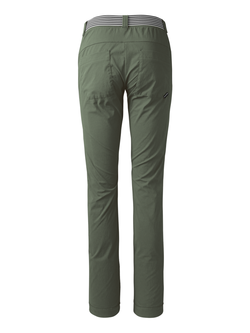 Martini Sportswear - HIGHVENTURE Pants W - Long pants in mosstone - rear view - Women