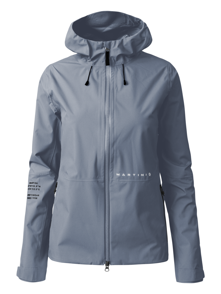 Martini Sportswear - TREKTECH 2.5L Jacket W - Hardshell Jacken in moon - Vorderansicht - Damen