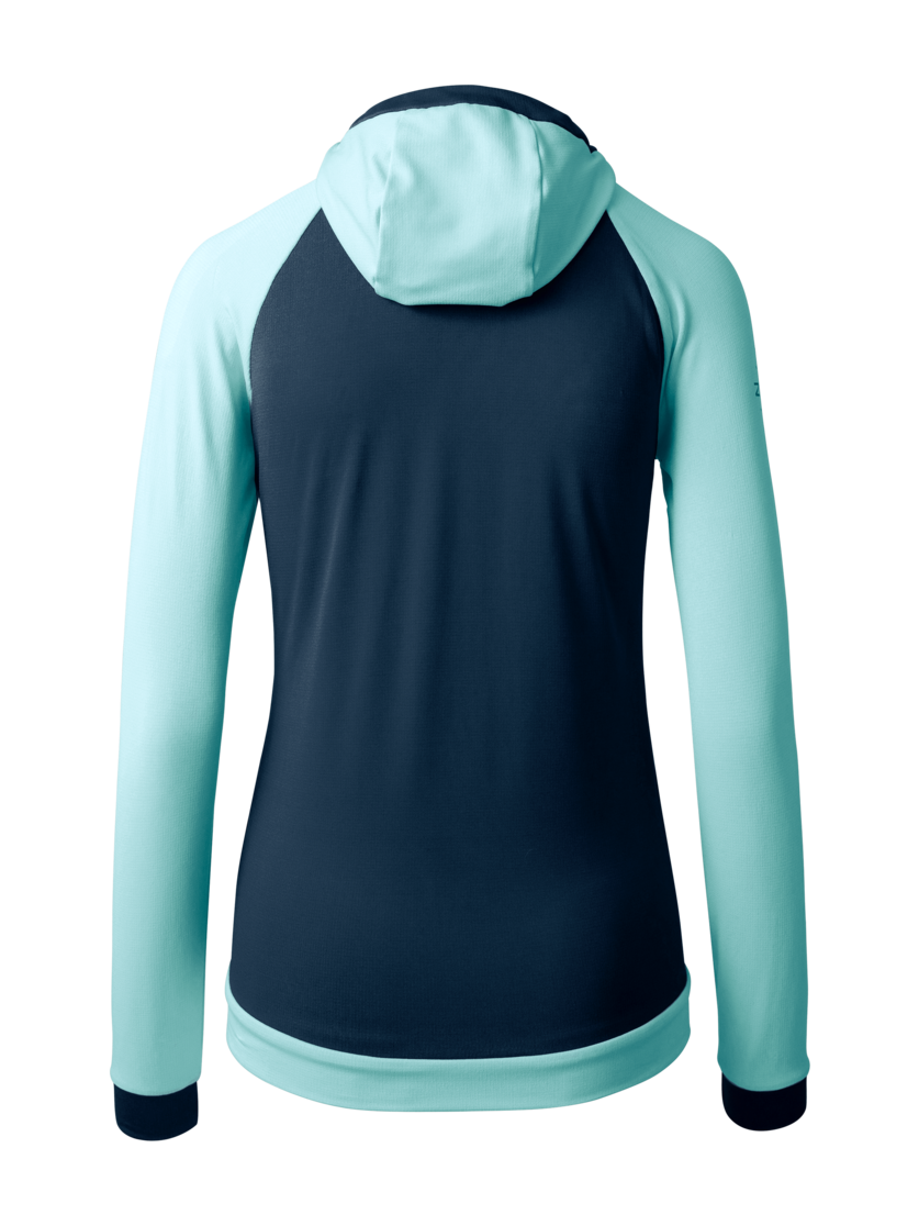 Martini Sportswear - HIGHVENTURE Midlayer Jacket W - Pile in true navy-skylight - vista posteriore - Donna