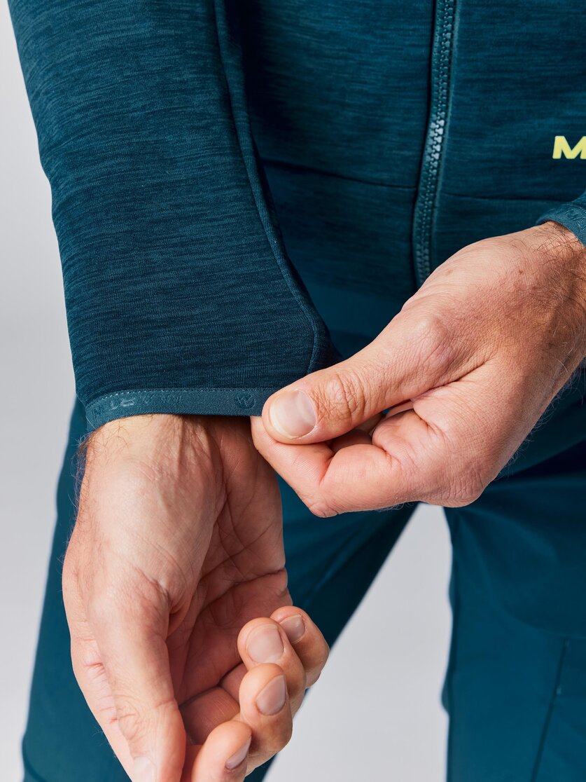 Martini Sportswear - TREKTECH Midlayer Jacket M - Midlayers in mosstone-greenery - Detail 3 - Men