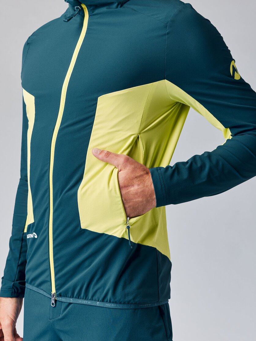 Martini Sportswear - HILLCLIMB Midlayer Jacket M - Midlayers in mosstone-greenery - Detail 1 - Men