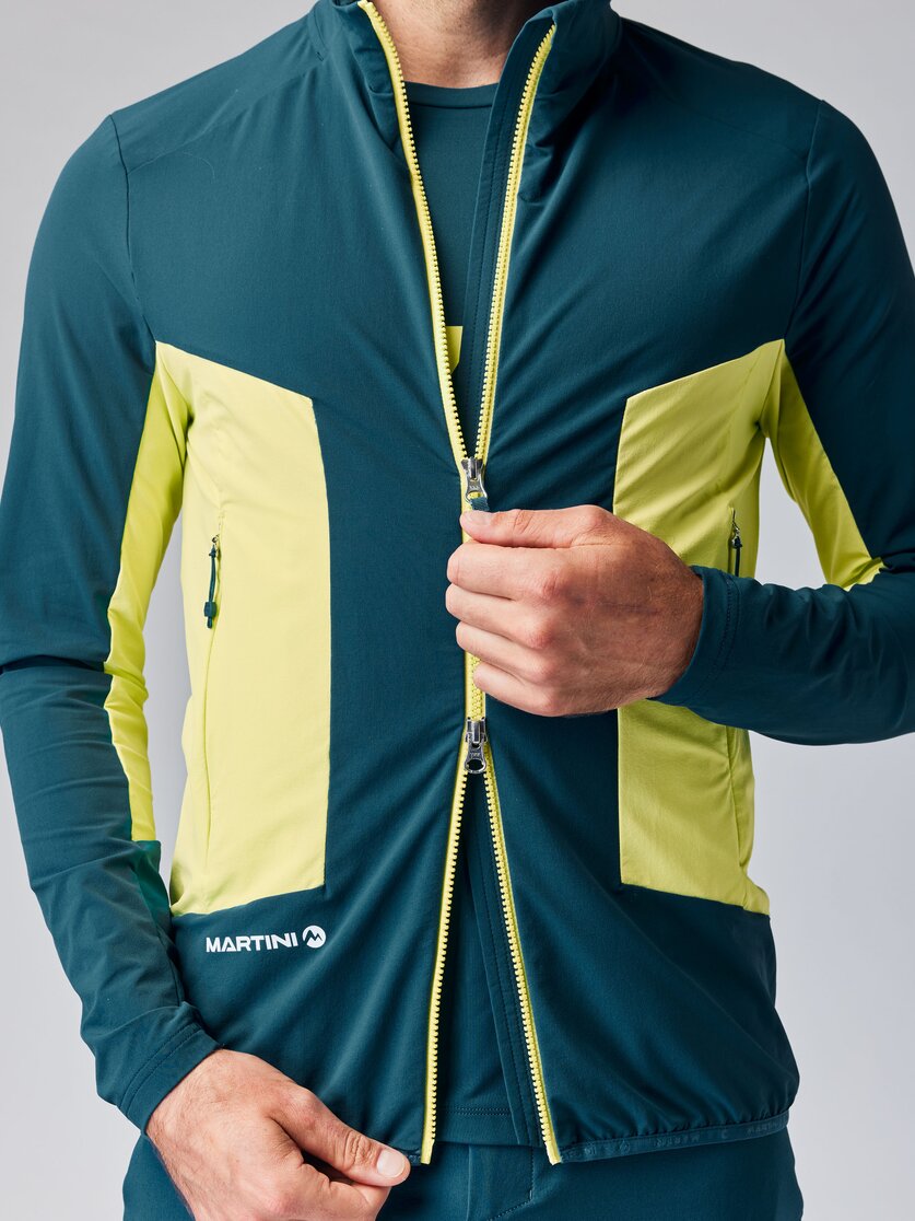 Martini Sportswear - HILLCLIMB Midlayer Jacket M - Midlayers in mosstone-greenery - Detail 2 - Men