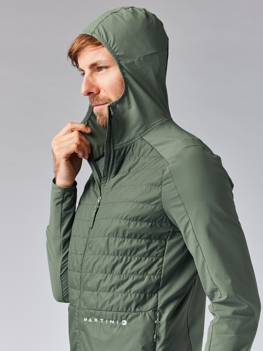 Martini Sportswear - ALPMATE Hybrid Jacket G-Loft® M - Giacche ibride in mosstone - Dettaglio 4 - Uomo