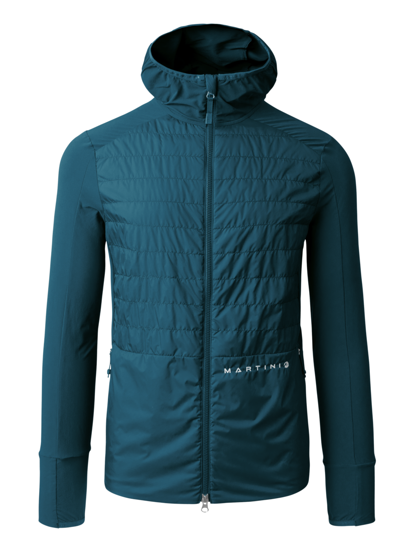 Martini Sportswear - ALPMATE Hybrid Jacket G-Loft® M - Giacche ibride in poseidon - vista frontale - Uomo