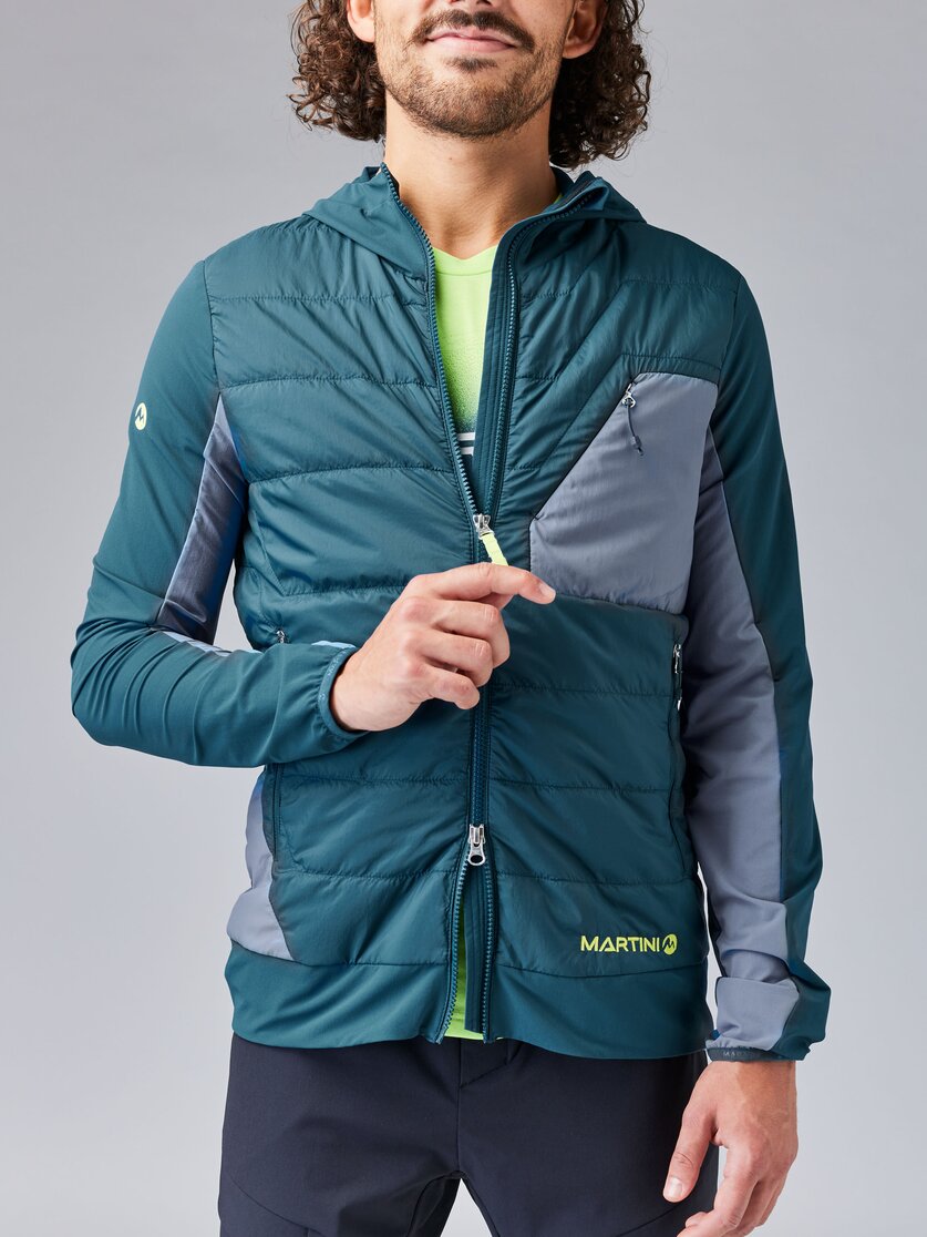 Martini Sportswear - HIGHVENTURE Hybrid Jacket Primaloft® Gold M - Hybridjacken in mosstone-greenery - Detail 1 - Herren