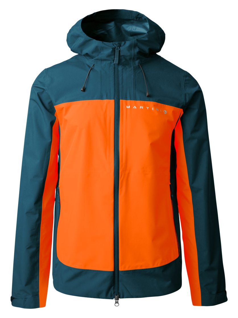 Martini Sportswear - TREKTECH 2.5L Jacket M - Hardshell Jacken in poseidon-fire - Vorderansicht - Herren