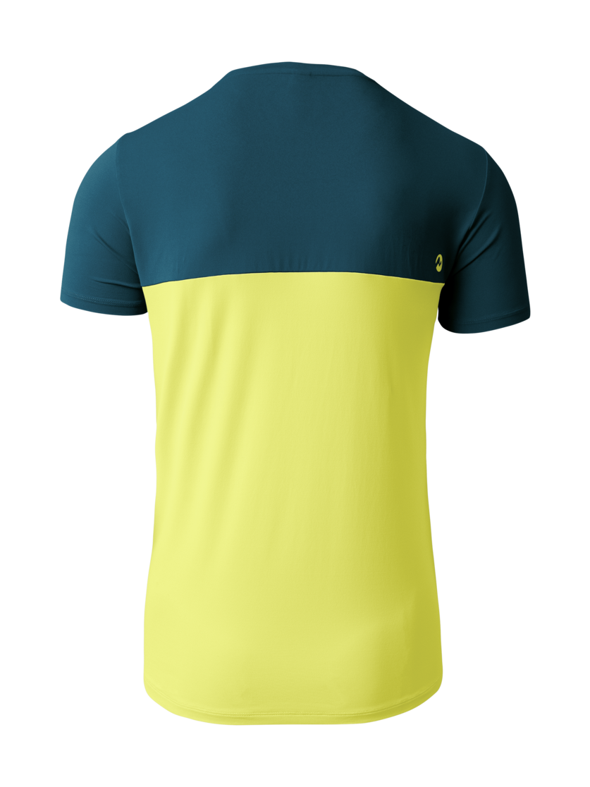 Martini Sportswear - HIGHVENTURE Shirt Straight M - T-Shirts in greenery-poseidon - rear view - Men