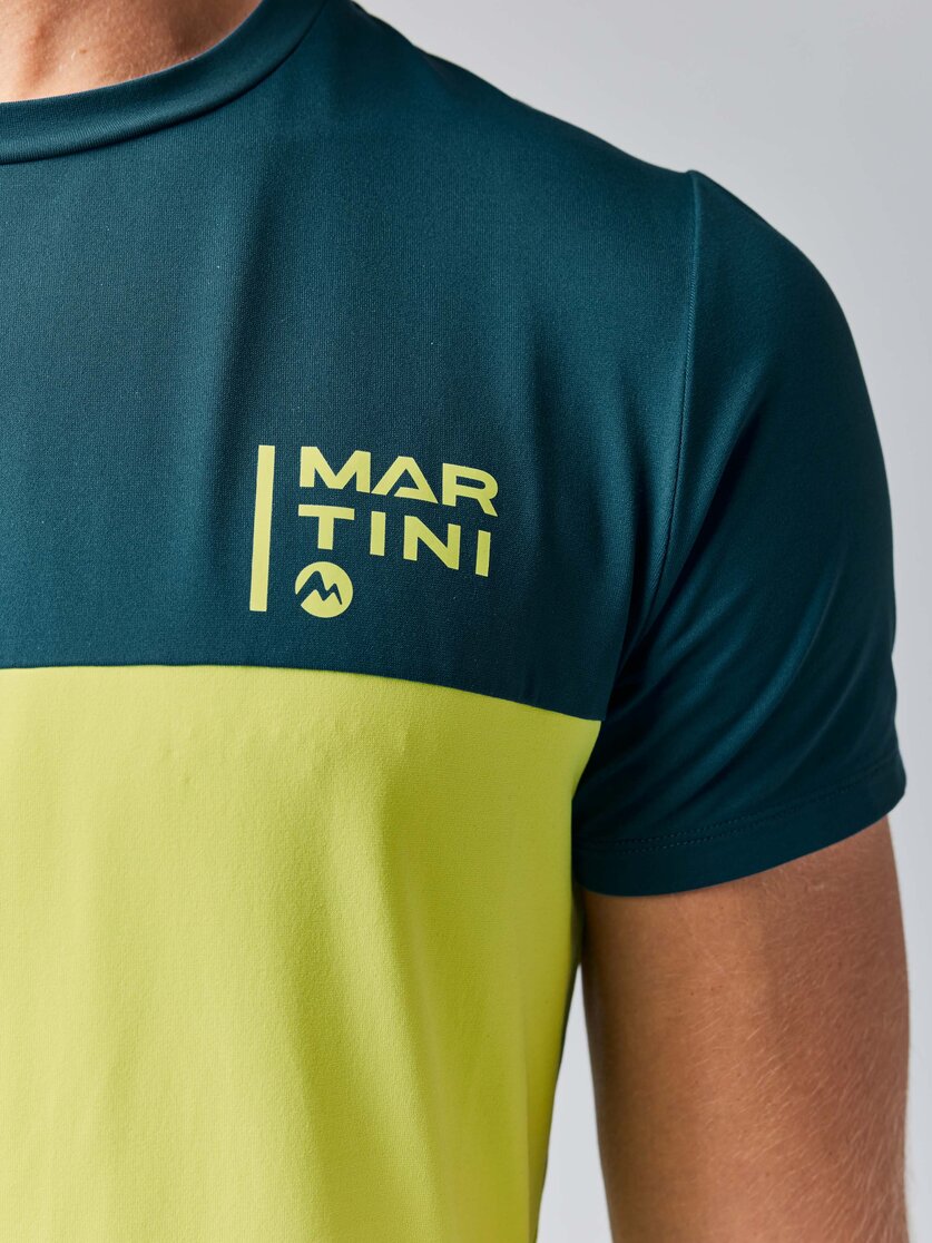 Martini Sportswear - HIGHVENTURE Shirt Straight M - T-Shirts in mosstone-black - Detail 1 - Men