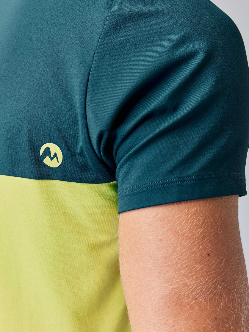 Martini Sportswear - HIGHVENTURE Shirt Straight M - T-Shirts in mosstone-black - Detail 2 - Men