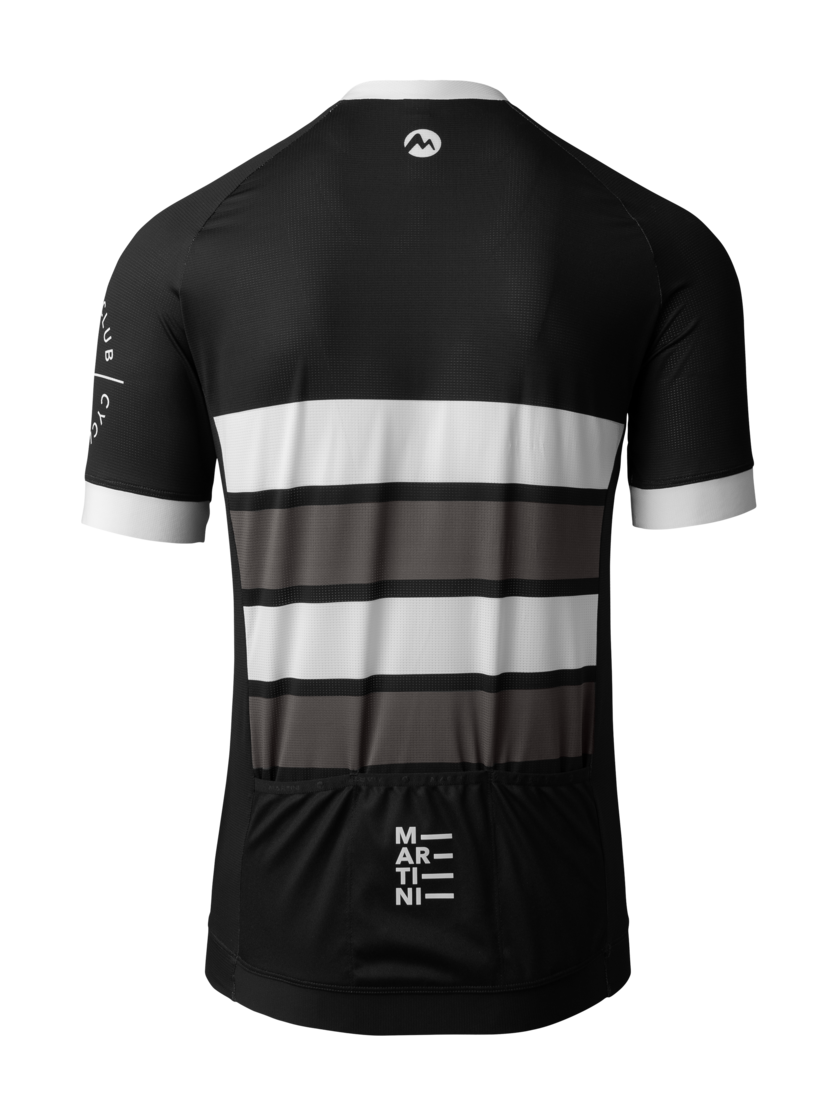 Martini Sportswear - FLOWTRAIL Zip Shirt Dynamic M - T-Shirts in black-steel - rear view - Men