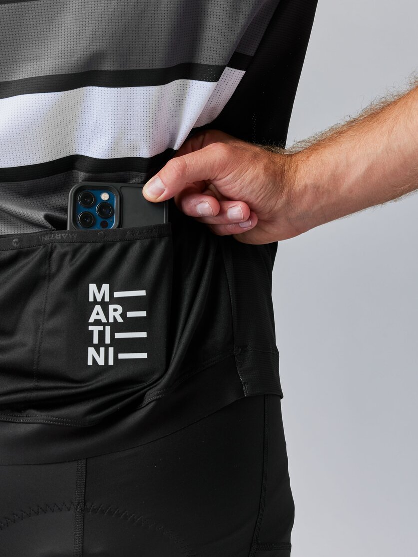 Martini Sportswear - FLOWTRAIL Zip Shirt Dynamic M - T-Shirts in black-steel - Detail 2 - Men
