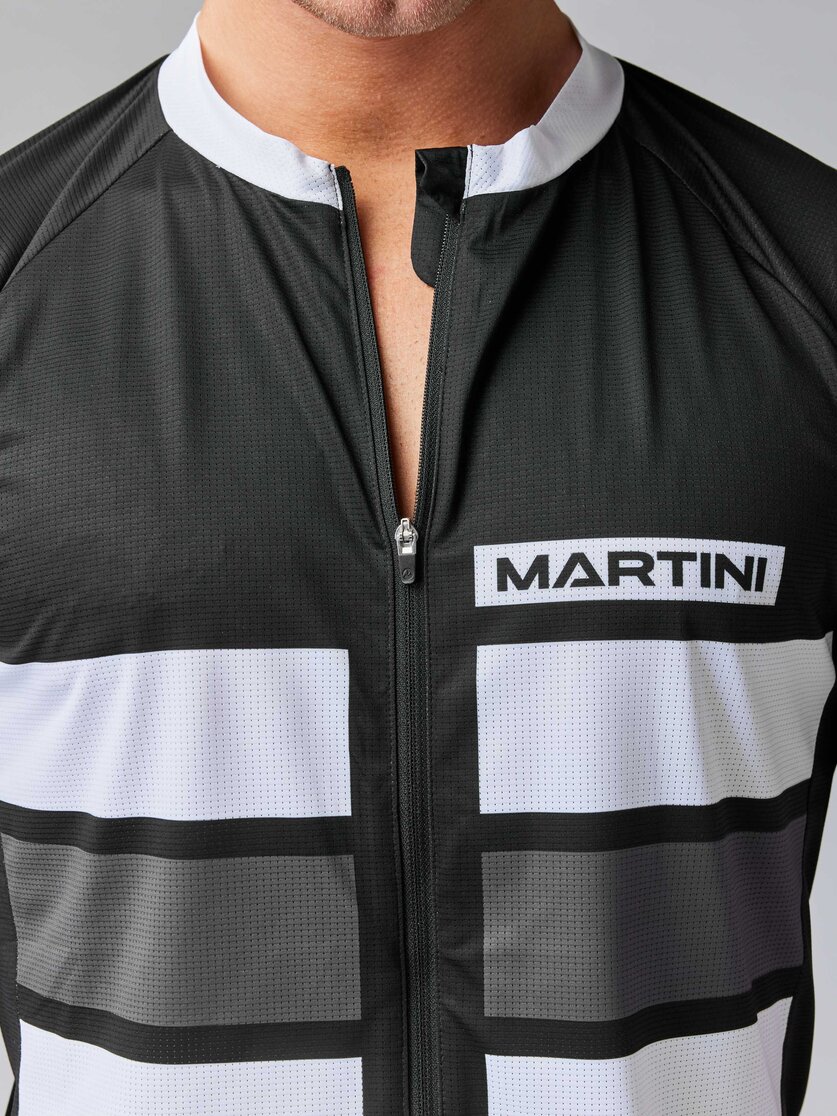 Martini Sportswear - FLOWTRAIL Zip Shirt Dynamic M - T-Shirts in black-steel - Detail 3 - Men