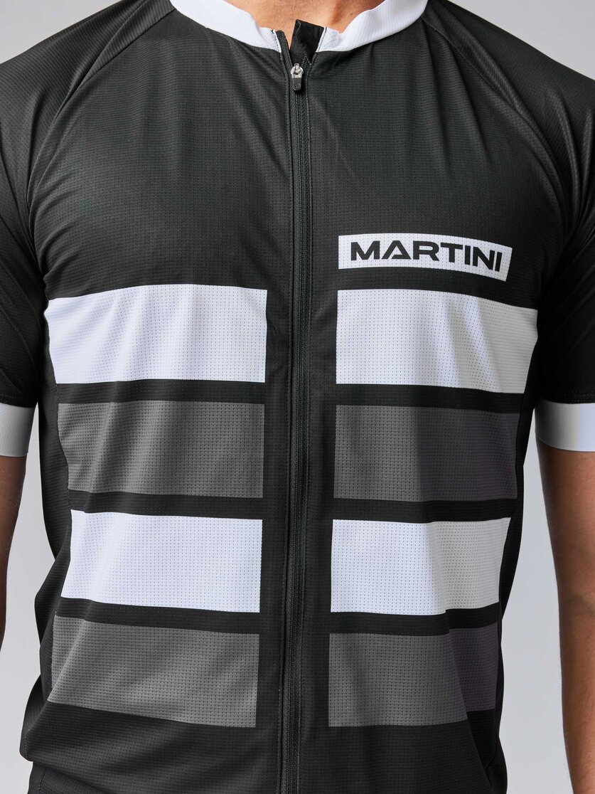 Martini Sportswear - FLOWTRAIL Zip Shirt Dynamic M - T-Shirts in black-steel - Detail 4 - Men