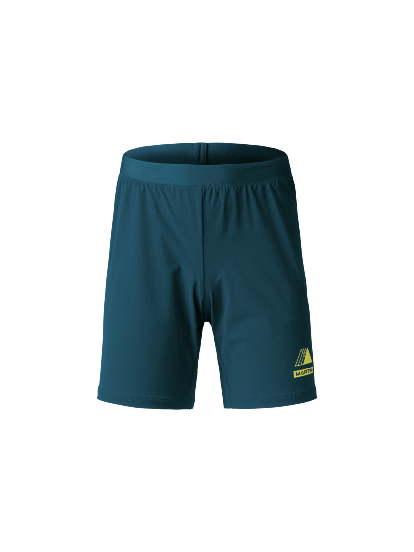 Martini Sportswear - PACEMAKER Shorts M - Shorts in poseidon-greenery - vista frontale - Uomo