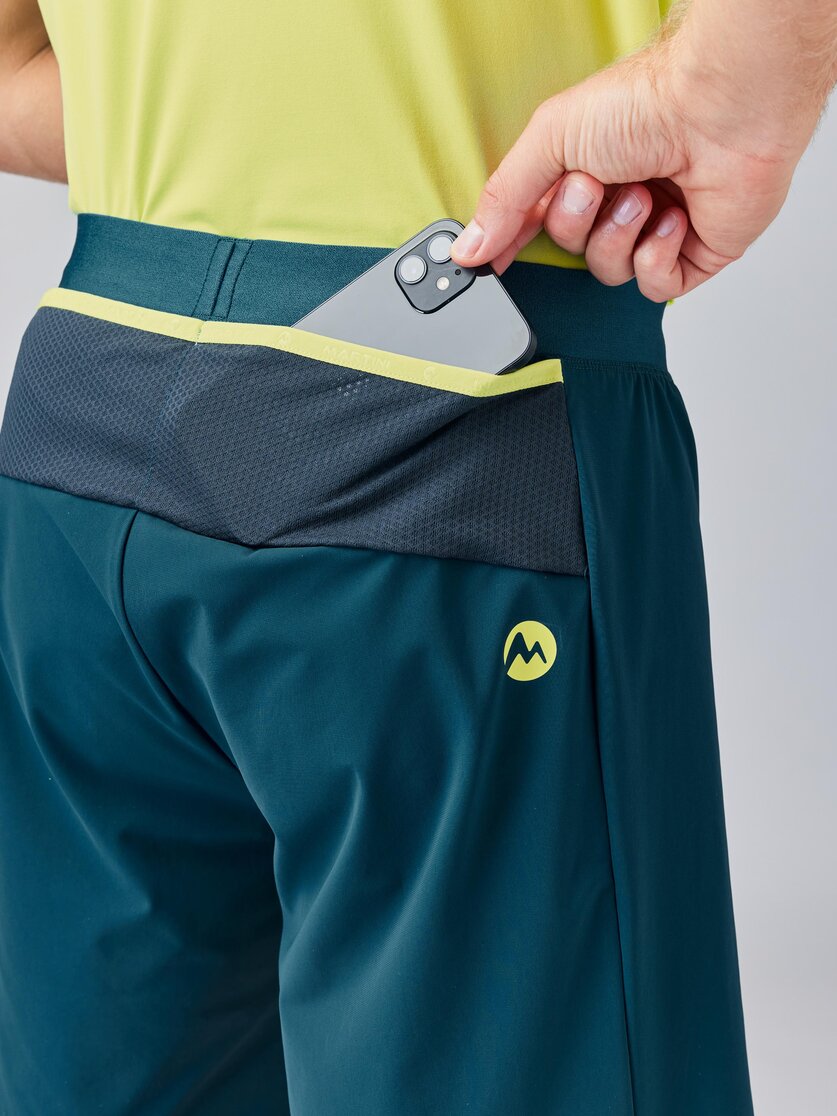 Martini Sportswear - PACEMAKER Shorts M - Shorts in black-white - Dettaglio 4 - Uomo