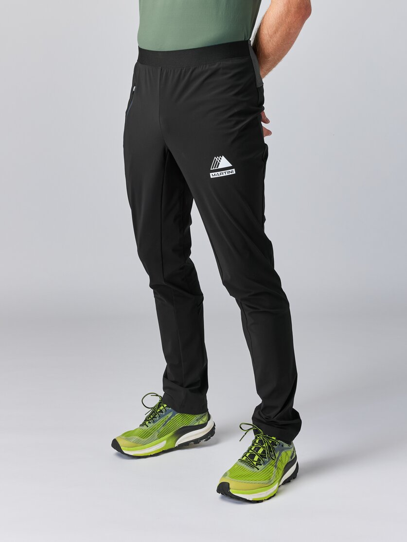 Martini Sportswear - PACEMAKER Pants M - Lange Hosen in black-steel - Vorderansicht Model - Herren