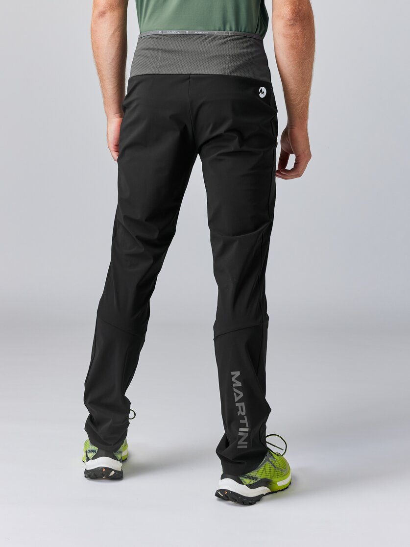 Martini Sportswear - PACEMAKER Pants M - Lange Hosen in black-steel - Rückansicht Model - Herren