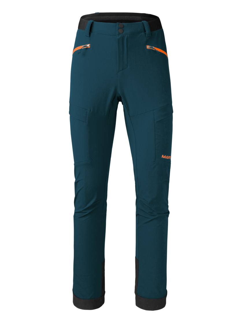 Martini Sportswear - TREKTECH Pants M - Long pants in poseidon-fire - front view - Men