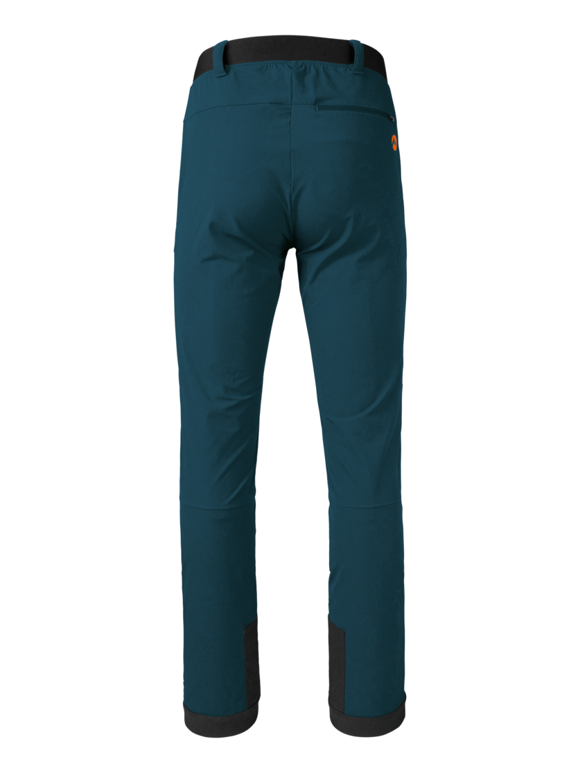 Martini Sportswear - TREKTECH Pants M - Long pants in poseidon-fire - rear view - Men