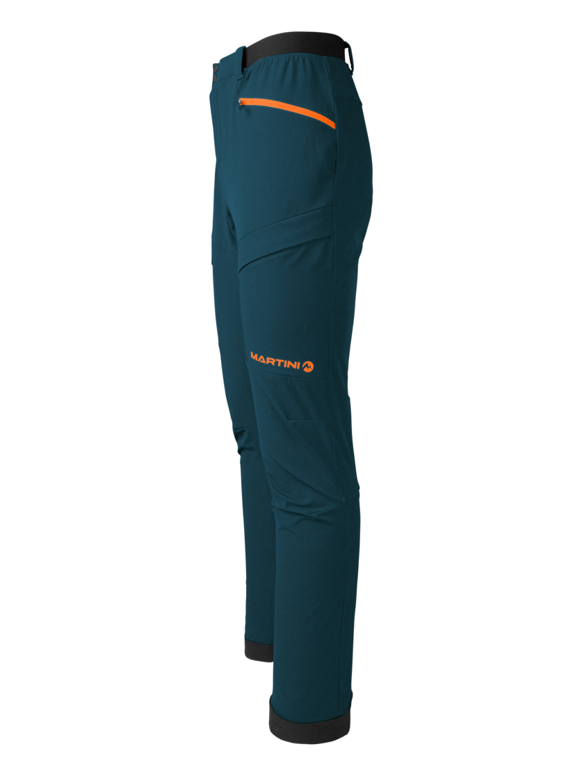 Martini Sportswear - TREKTECH Pants M - Long pants in poseidon-fire - side view - Men