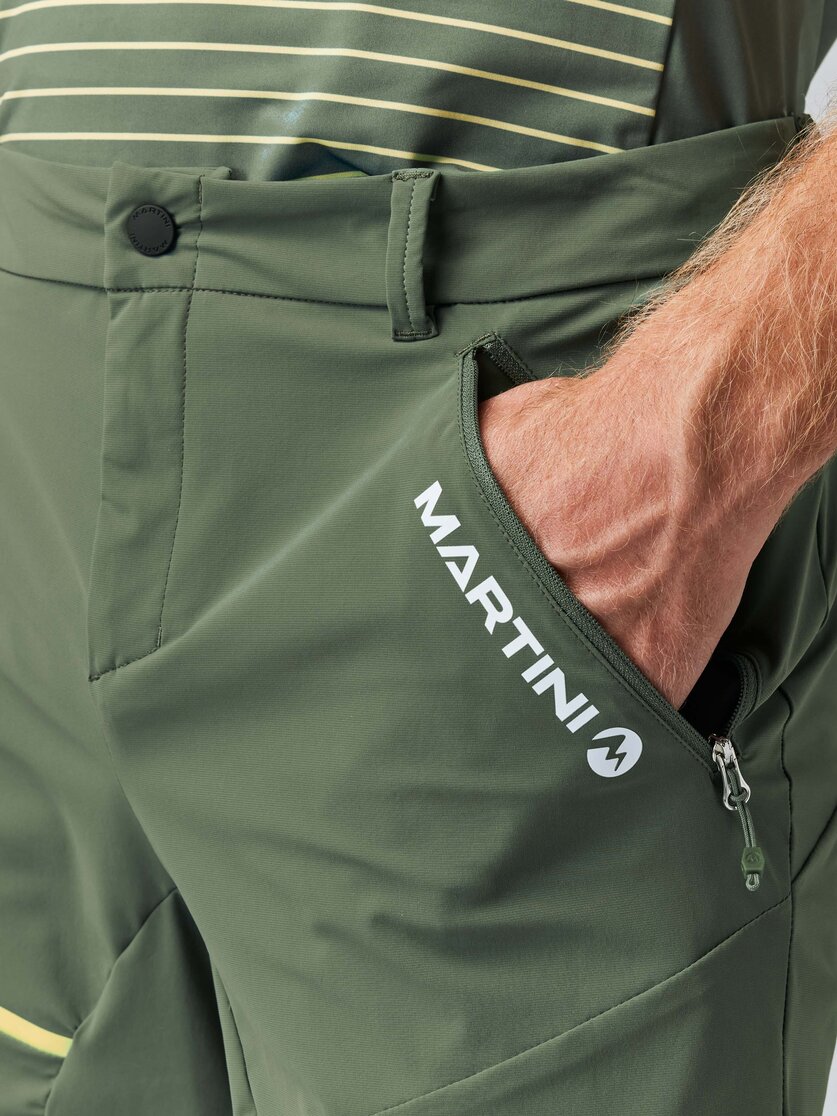 Martini Sportswear - HIGHVENTURE Shorts Dynamic M - Kurze Hosen in mosstone-greenery - Detail 1 - Herren
