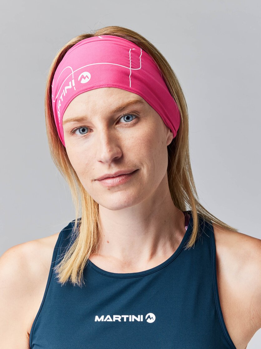 Martini Sportswear - VIA Hairband W - Haarbänder in mosstone - Detail 1 - Damen