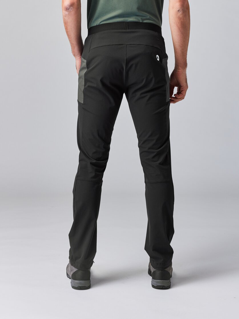 Martini Sportswear - NEVERREST Pants M "K" - Lange Hosen in Kurzgrößen in mosstone - Rückansicht Model - Herren