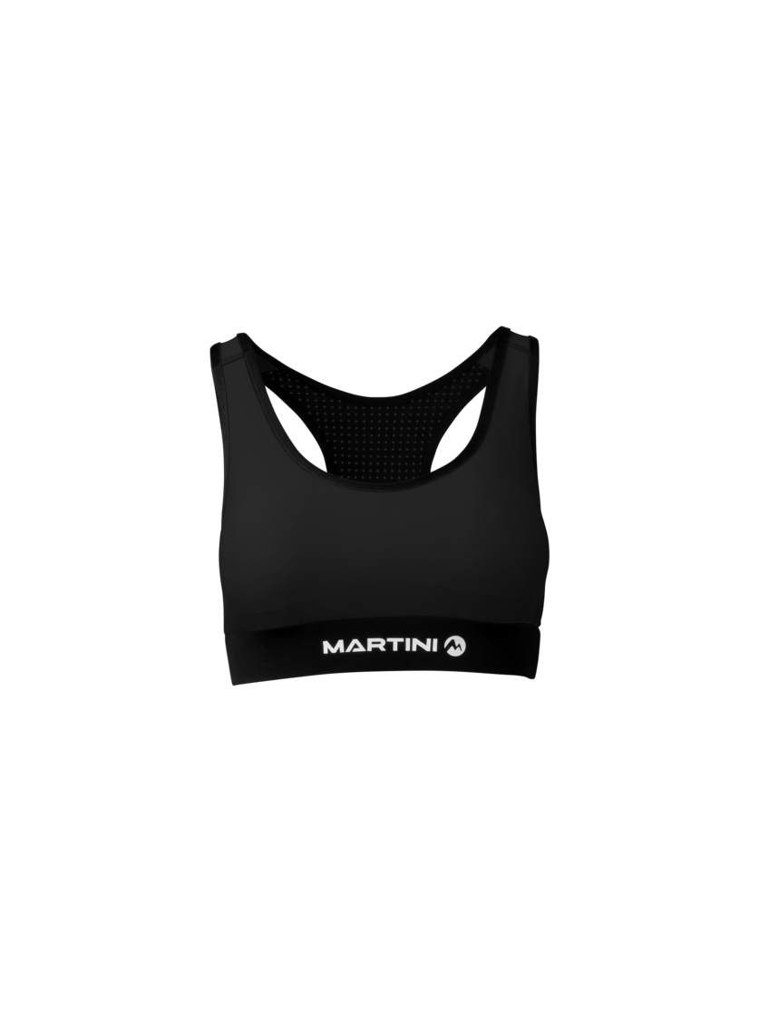 Martini Sportswear - Wanted Bra W - Reggiseni sportivi in black - vista frontale - Donna
