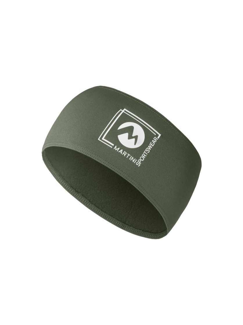 Martini Sportswear - Horizon Functional Headband W - Headbands in mosstone - front view - Unisex