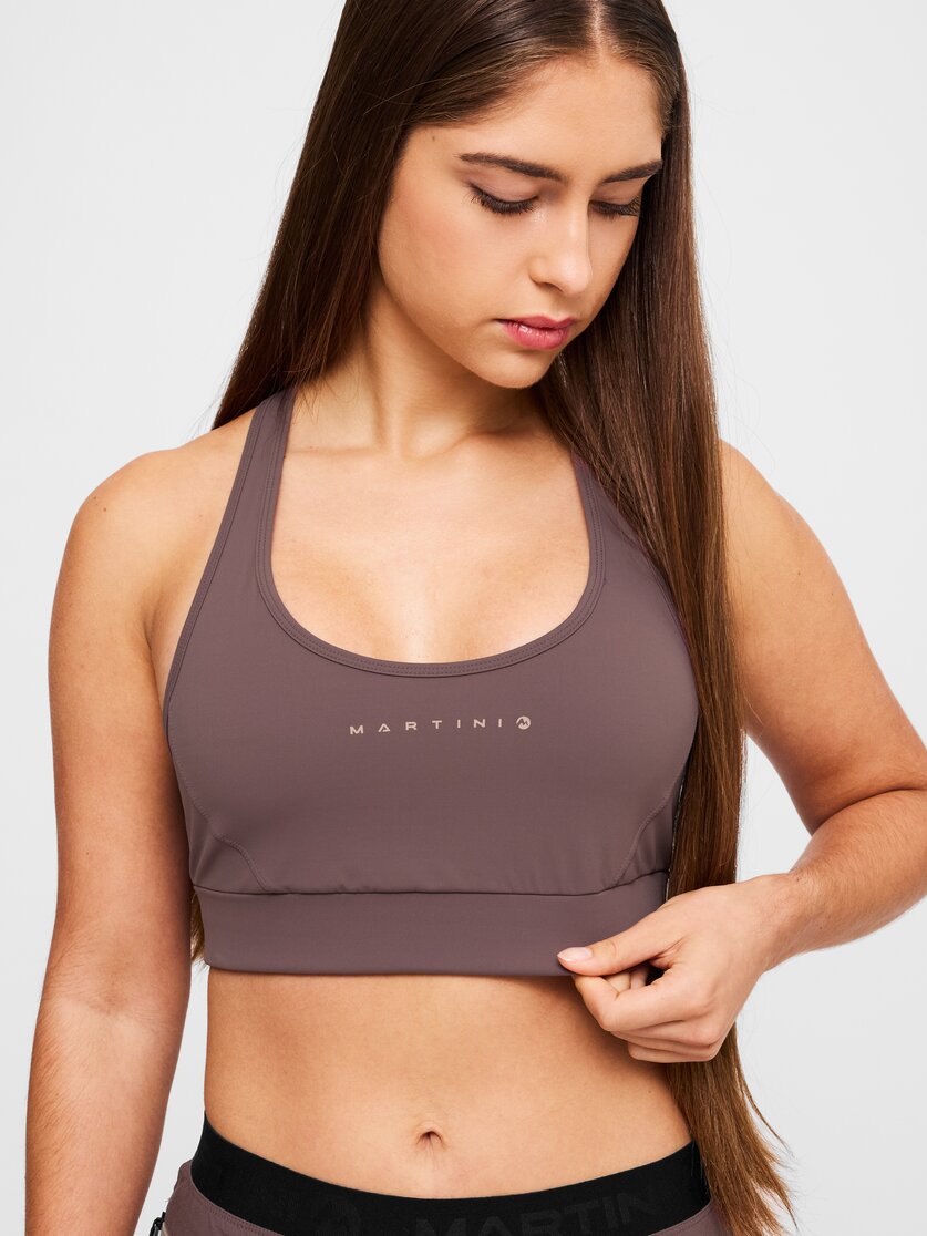 Martini Sportswear - Hillclimb Bra W - Sport bras in white - Detail 1 - Women