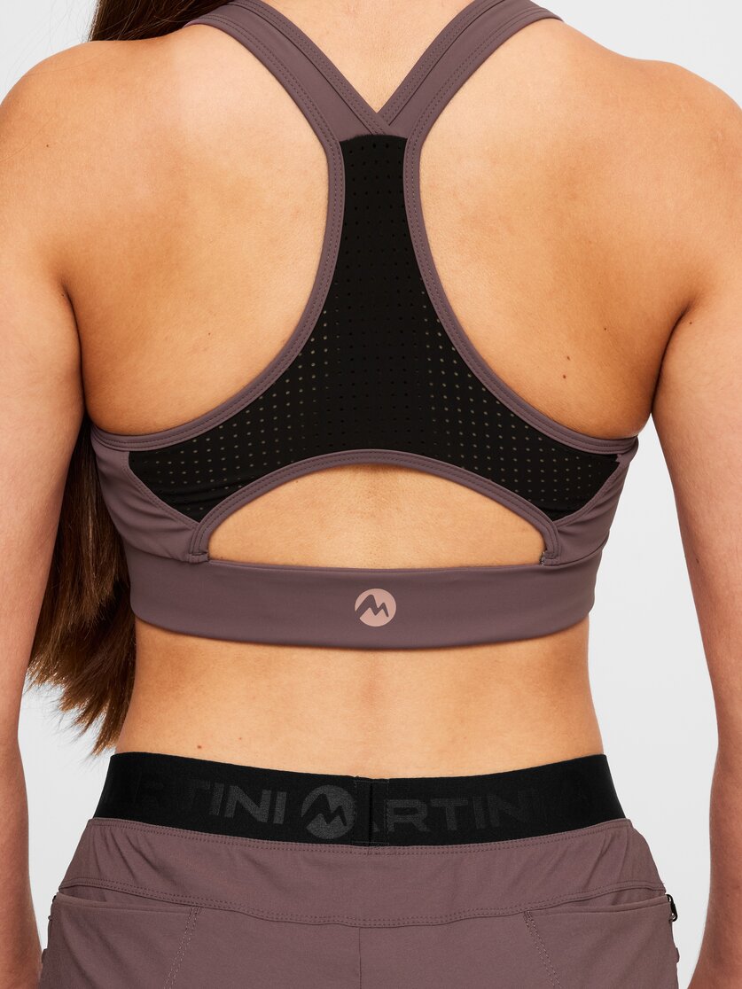 Martini Sportswear - Hillclimb Bra W - Sport bras in white - Detail 2 - Women