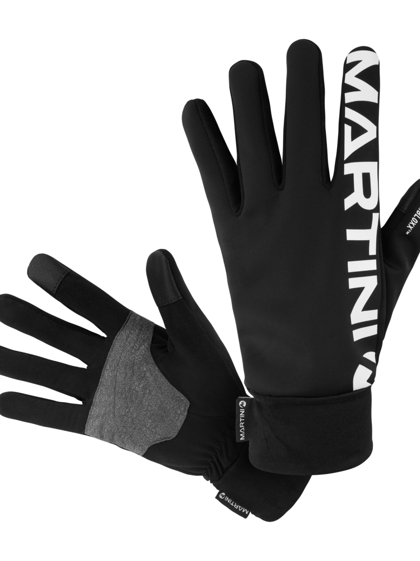 Martini Sportswear - Alvaro Gloves Uni - Gloves & mittens in black - front view - Unisex