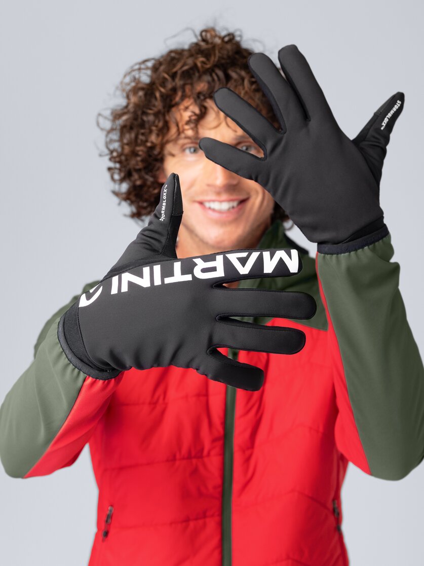 Martini Sportswear - Alvaro Gloves Uni - Gloves & mittens in black - Detail 1 - Unisex