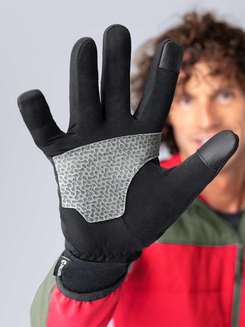 Martini Sportswear - Alvaro Gloves Uni - Gloves & mittens in black - Detail 2 - Unisex